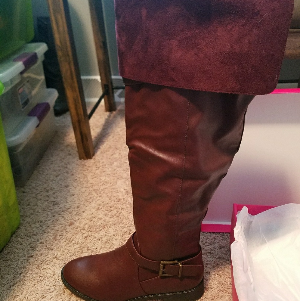 JustFab Elaina Over the Knee boot